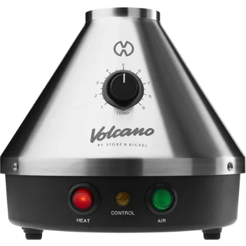 volcano classic vaporizer silver desktop vaporizer