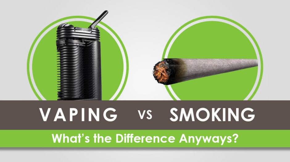 Vaping vs Smoking Weed