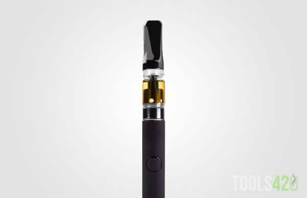 Tronpod cartridge attached to the vape
