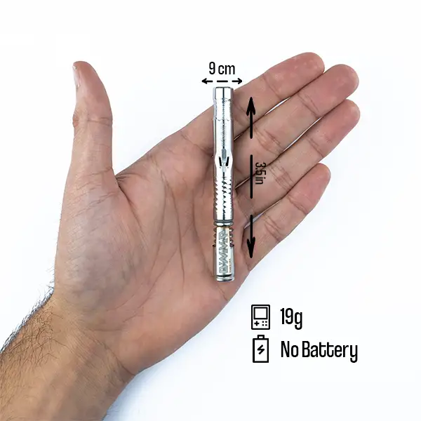 Dynavap 2021 Size Reference with details