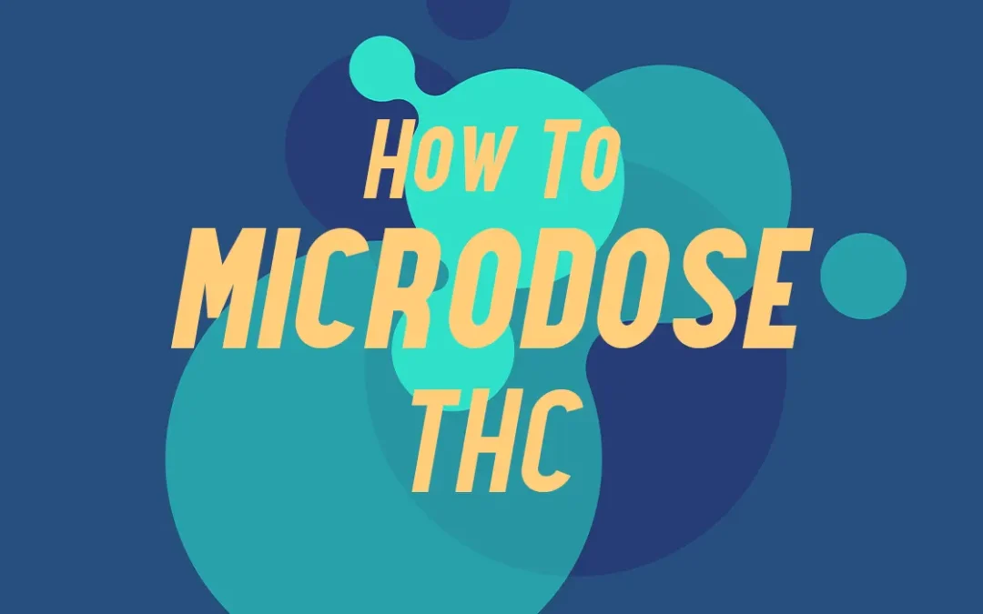 how to microdose thc