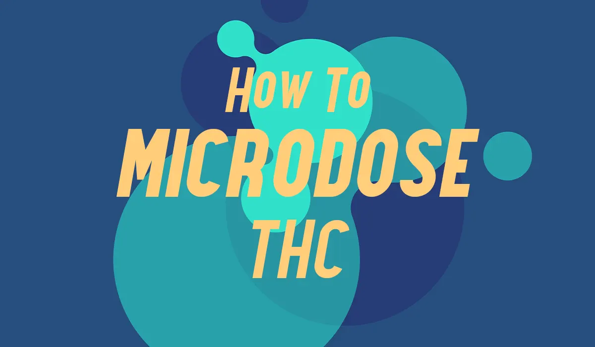 how to microdose thc