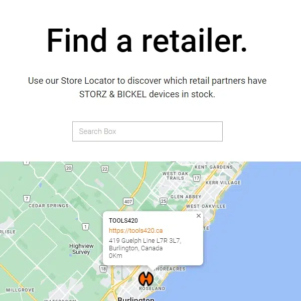storz and bickel retailer tools420