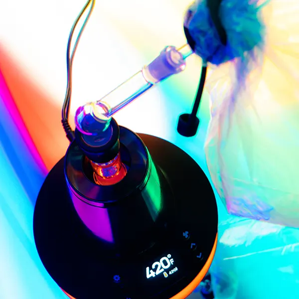 Arizer XQ2 Balloon Filling, Top View