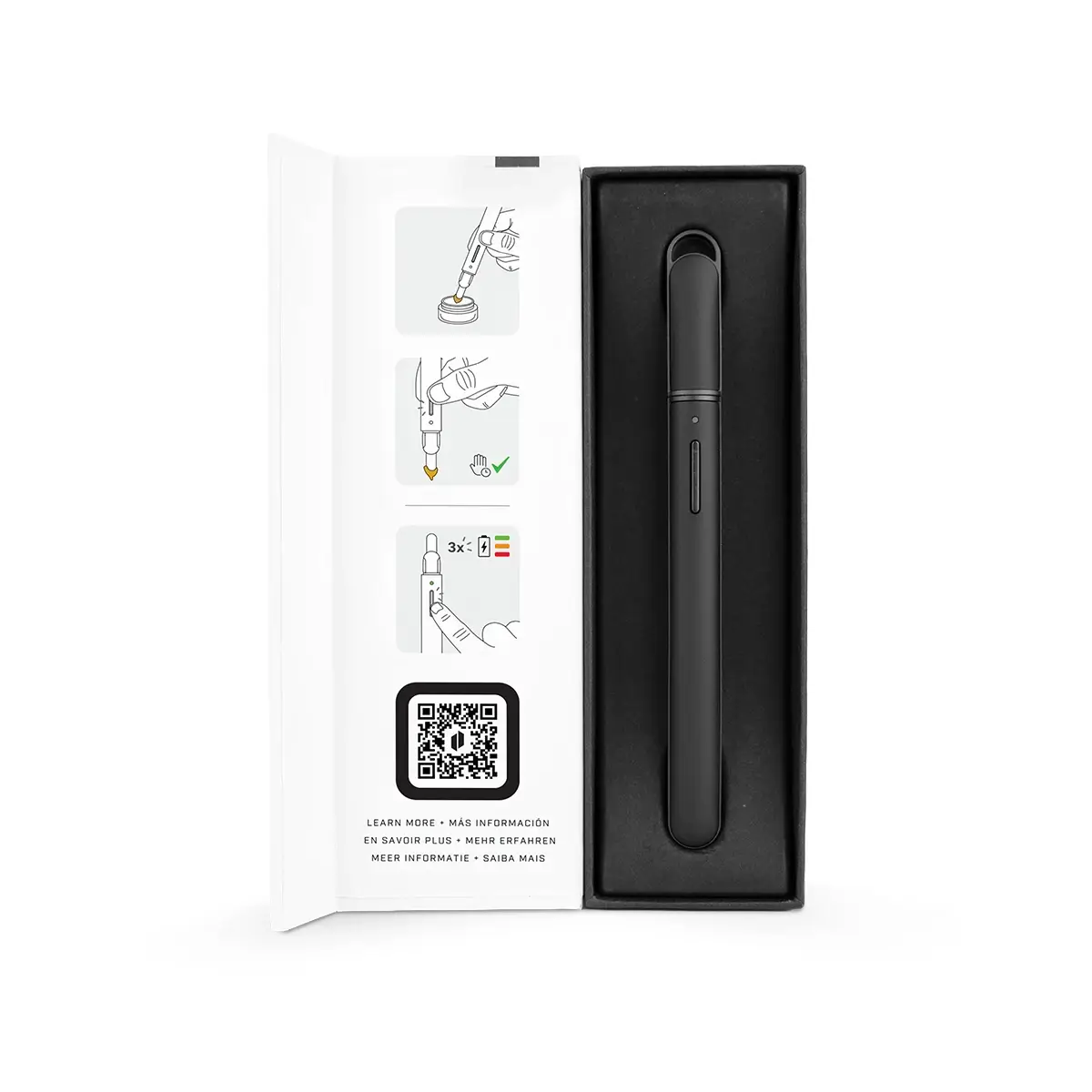Puffco Hot Knife Onyx Box Open