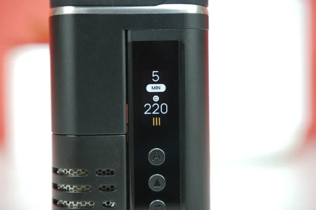 Arizer Go SRT Display