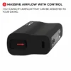 Utillian 850-Massive-Airflow-with-Control