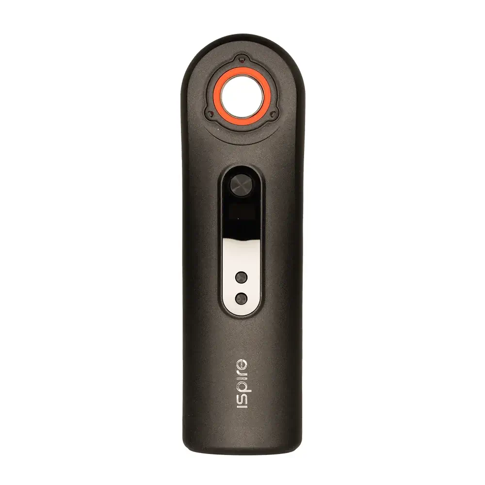 Ispire Wand Induction Heater clean front view showing digital screen and buttons