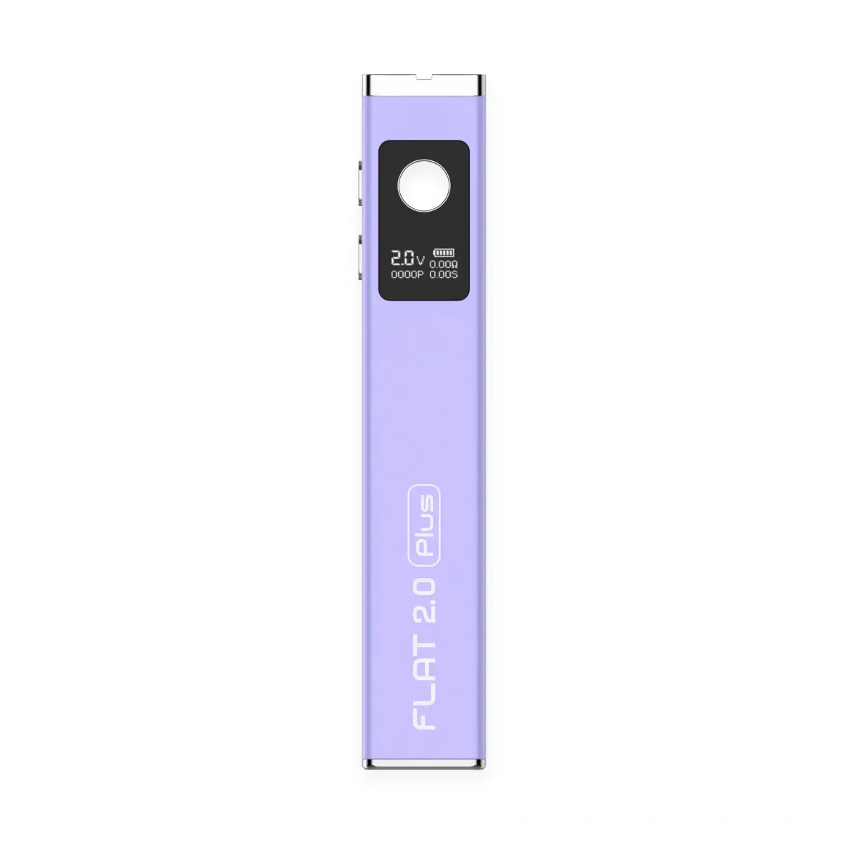 Yocan Flat 2.0 Plus 510 Thread Vaporizer Battery in Purple Stainless Steel