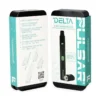 Pulsar 510 DL Delta 3-in-1 Vape Pen Kit Retail Packaging Tin Showing Specifications and Features