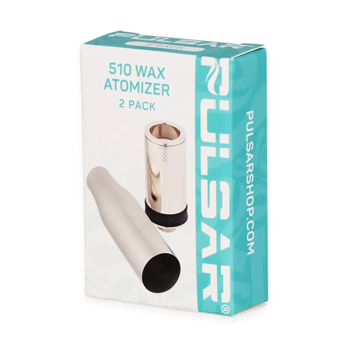 Pulsar 510 Wax Atomizer 2 Pack Product Retail Packaging Box Front