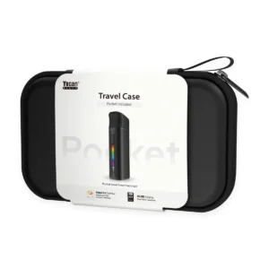 Yocan Black Pocket Vaporizer Set Packaging in Black Travel Case