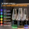 Tronian Omegatron 2 Vapor Cup featuring 6 live temperature control levels from 260°C to 310°C