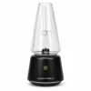 Tronian Omegatron 2 black concentrate vaporizer with cone glass bubbler attachment