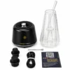 Tronian Omegatron 2 vaporizer complete kit including glass cup, USB-C cable, and accessories