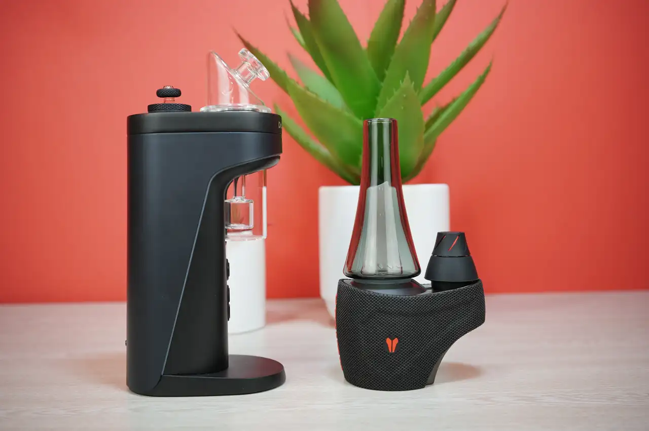 Utillian 8 Turbo e rig side by side comparison with Dr Dabber Switch